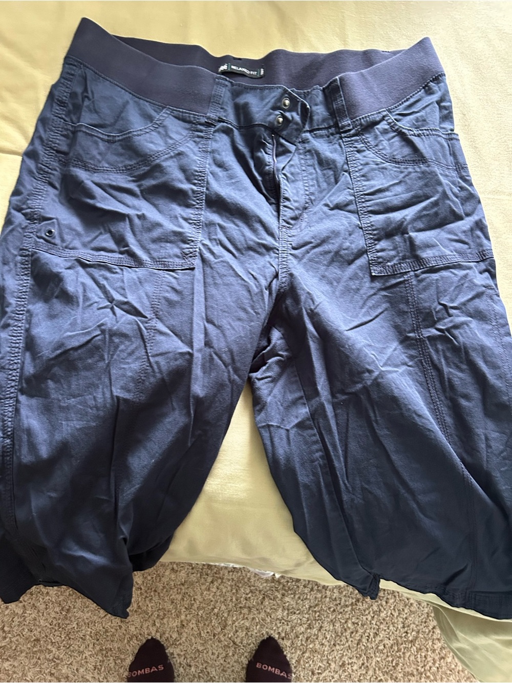 Women’s Navy Utility Cargo Pants